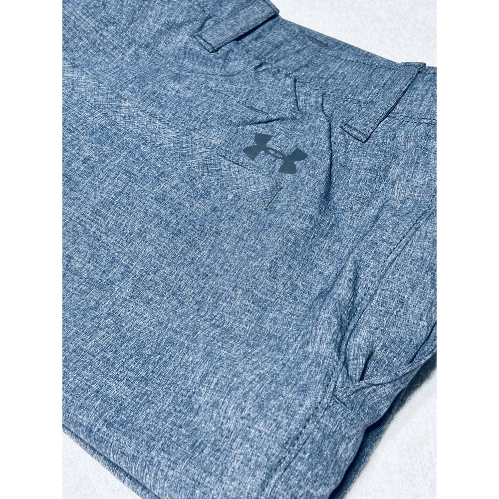 Under Armour Match Play Vented Golf Pants Gray 42x34 Performance Loose Fit EUC